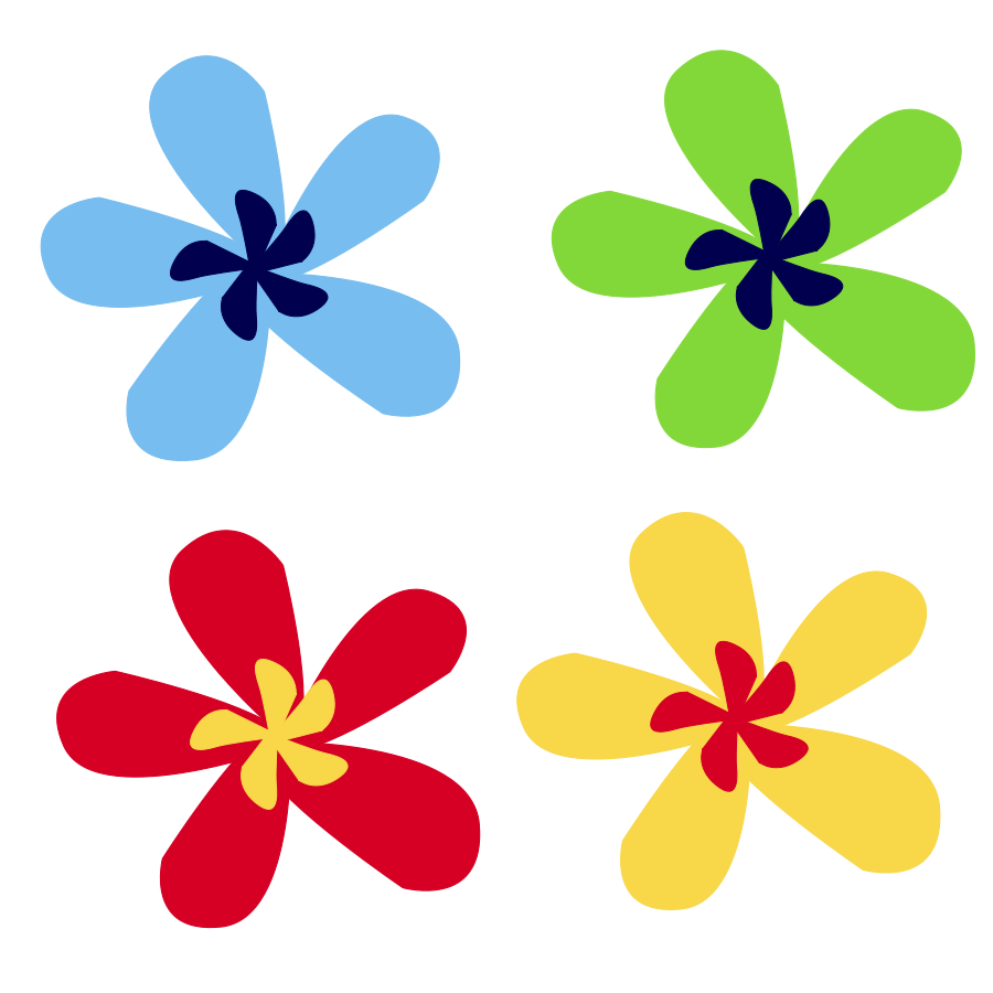 Small Spring Flowers Clip Art – Clipart Free Download