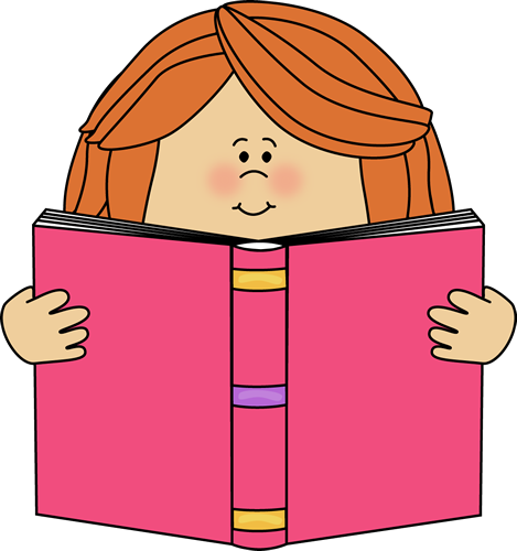 Girl With Book Clip Art - ClipArt Best