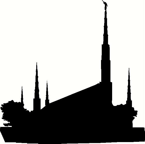 Lds portland temple clipart