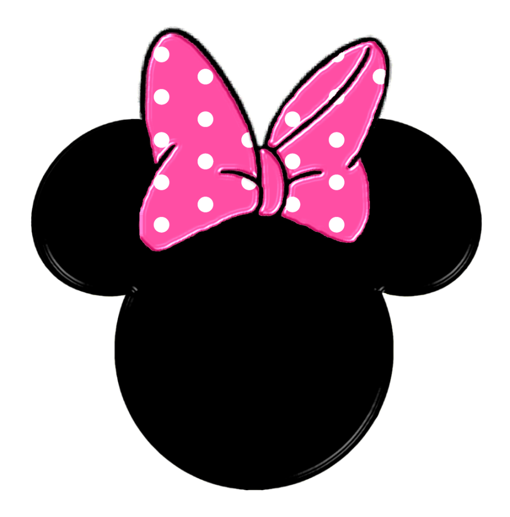 Minnie Mouse With Pink Bow - ClipArt Best