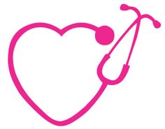 Heart With Stethoscope Clipart