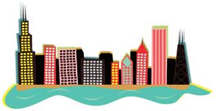 Chicago Skyline Clip Art - Tumundografico