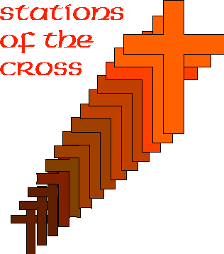 Stations of the cross clipart