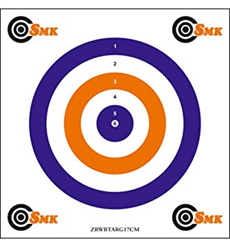 100 x Card Air Rifle Pistol Shooting Targets 17cm Square: Amazon ...