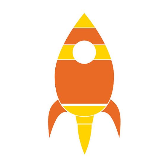 Stencils for painting, Rocket ships and Rockets