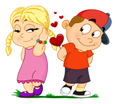 Animated Boy And Girl - ClipArt Best