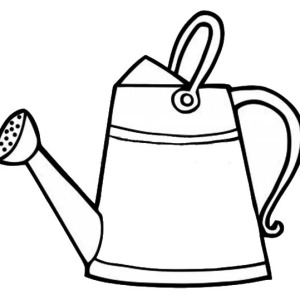 Drawing Of A Watering Can - ClipArt Best