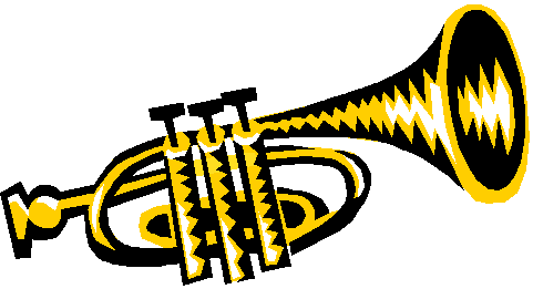 Jazz Trumpet Clipart