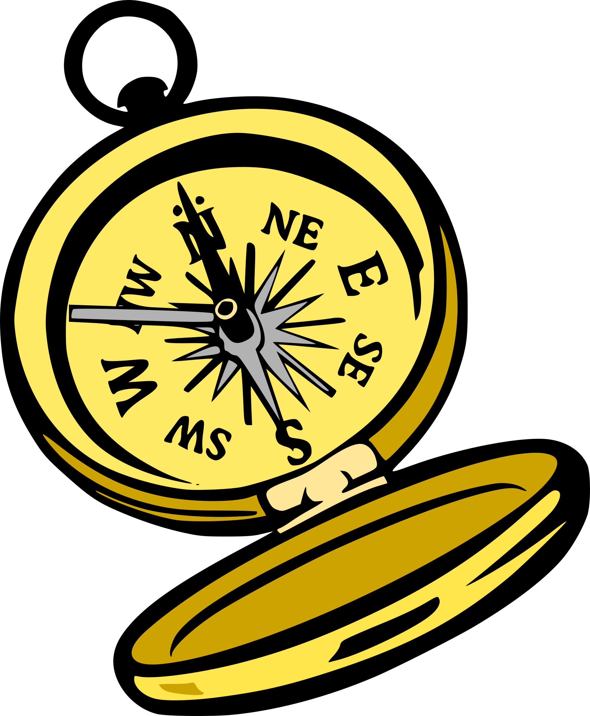 Clipart - Compass