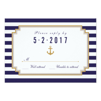 Nautical Wedding Invitations & Announcements | Zazzle