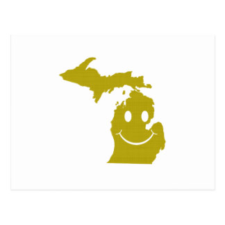 Michigan Shape Postcards | Zazzle