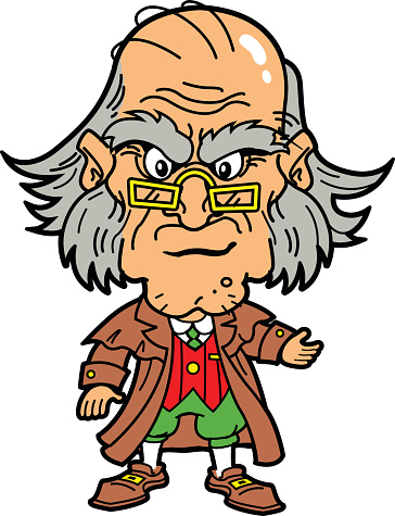 Scrooge Clip Art, Vector Images & Illustrations