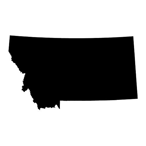 Montana State Outline Archives - Artsy Einstein Designs