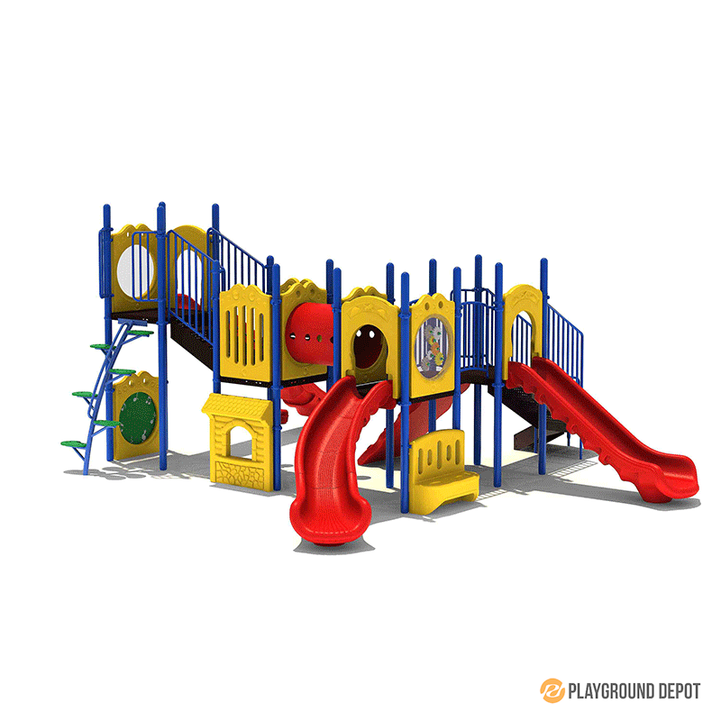 Quick Ship CR-14ABCD | School Playground Equipment | Playground Depot