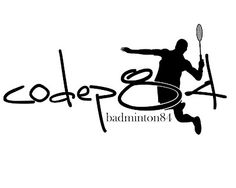 FFBAD - logo FÃ©dÃ©ration FranÃ§aise de Badminton (version grisÃ©e ...