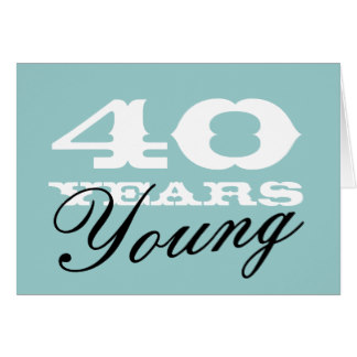 40th Birthday For Women Greeting Cards | Zazzle