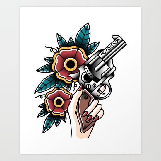 Gun Tattoos | Tattoos, Tattoo Kits ...