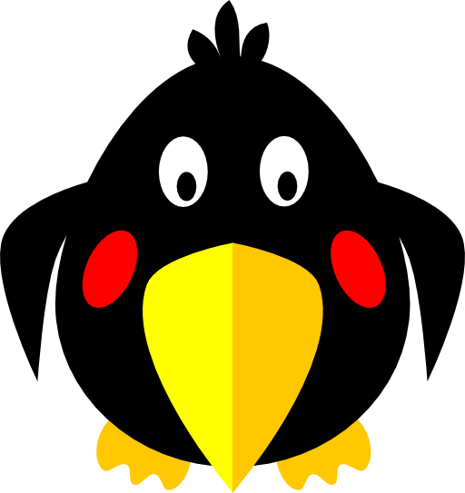 Blackbird Clipart craft projects, Animals Clipart - Clipartoons