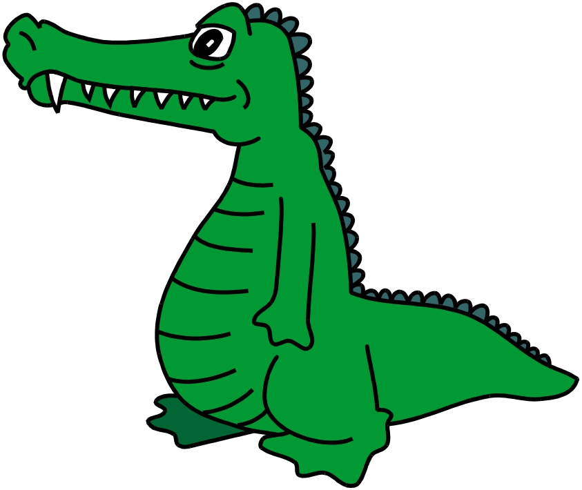 Cartoon Pictures Of Alligators