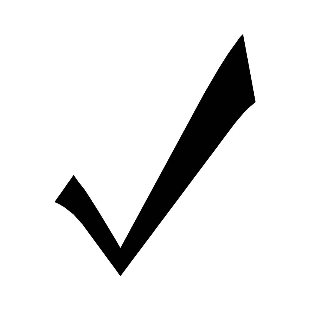 Correct Symbol Black ClipArt Best