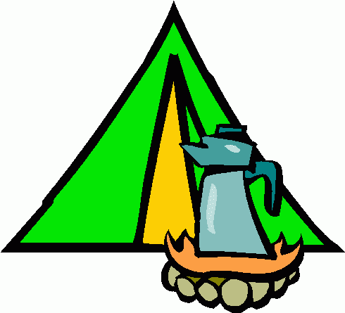 tent_&_campfire clipart - tent_&_campfire clip art