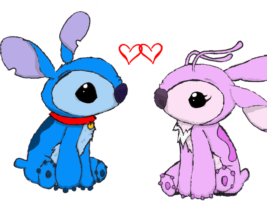 Stitch and Angel by Twitchy-Tremor on DeviantArt