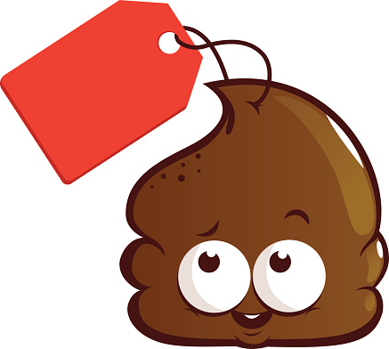 Cartoon Of Poop In Toilet Clip Art, Vector Images & Illustrations ...