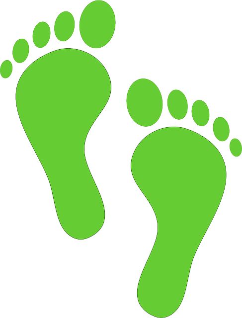 Footprint, Carbon footprint and Green man