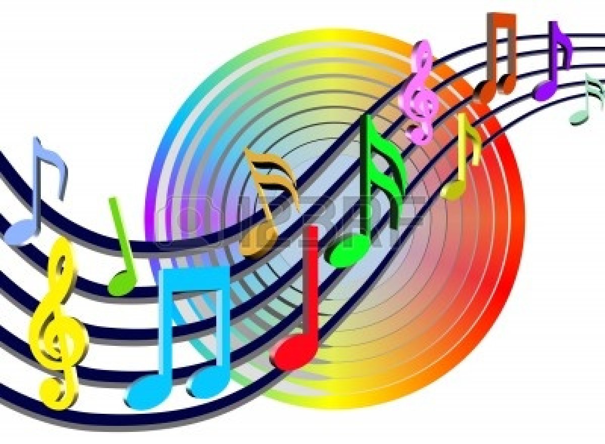 Colorful Music Notes Symbols - Free Clipart Images