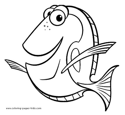 Finding Nemo Coloring Pages ...