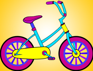 How To Draw A Bike For Kids