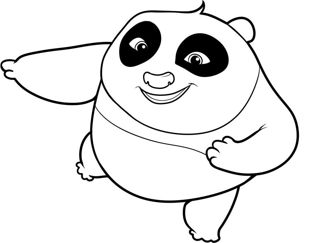 Cute Black And White Panda Colouring Sheet - ClipArt Best