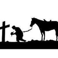 Cowboy Kneeling At Cross Pictures, Images & Photos | Photobucket