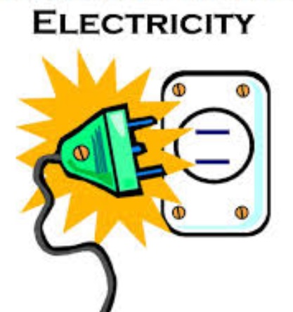 Electricity Clipart 24407 Clip Art Graphic Of A Yellow Electric ...