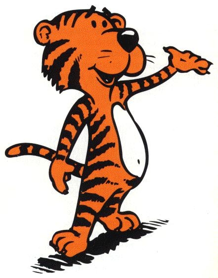 Tiger cub mascot clipart