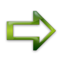 Green Jelly Icons Arrows