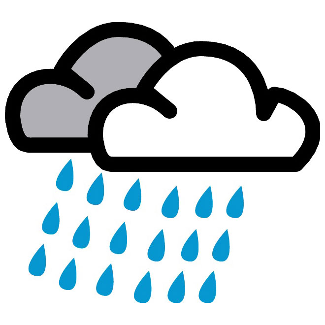 Rainy Weather Symbol ClipArt Best