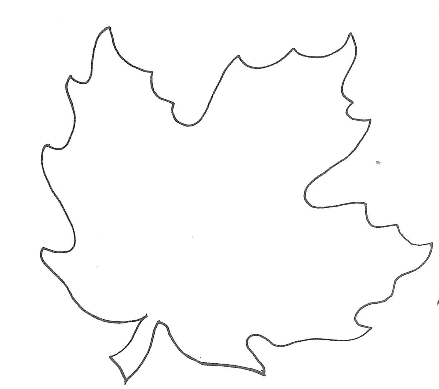 Printable Maple Leaf Outline Printable World Holiday