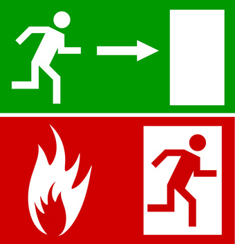 Is it safe to ride the elevator to escape a fire-related emergency ...