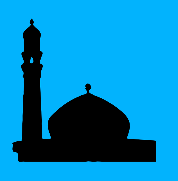 Masjid Black And White - ClipArt Best