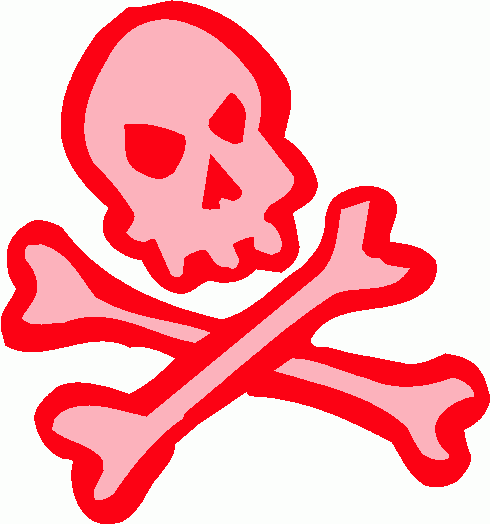 crossbones clipart - crossbones clip art