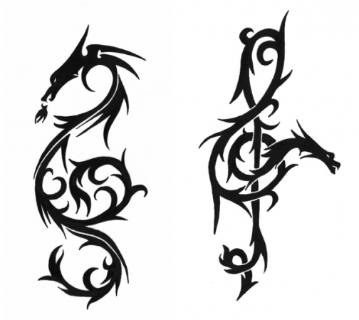 Treble Clef Bass Clef Tattoo - ClipArt Best