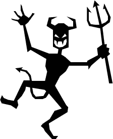 Free Pitchfork Clipart - Public Domain Halloween clip art, images ...