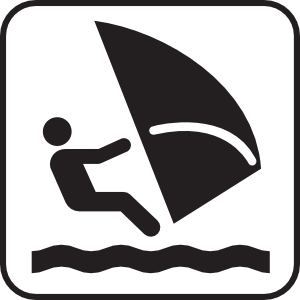 Wind Surfing clip art - vector clip art online, royalty free ...