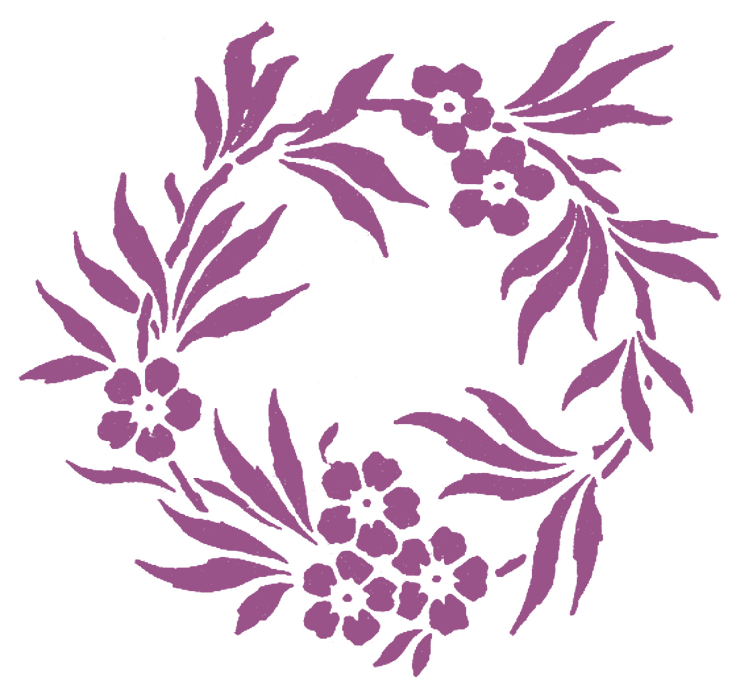 Free Printable Flower Stencil Templates ClipArt Best