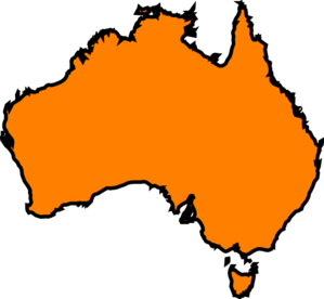 Free clipart map of australia - ClipartFox