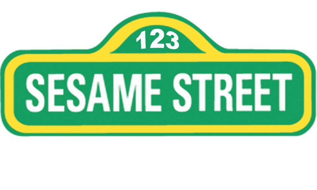 Sesame street sign clip art