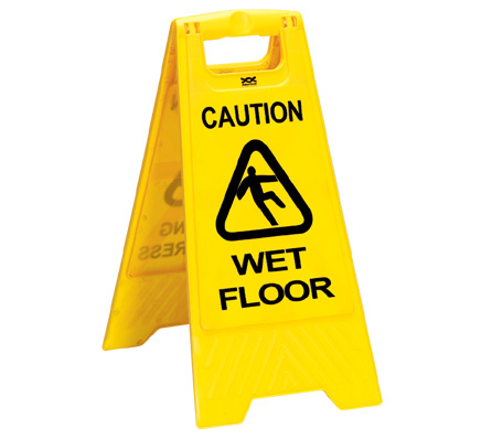 Caution Wet Floor Sign | Health and Safety Signs