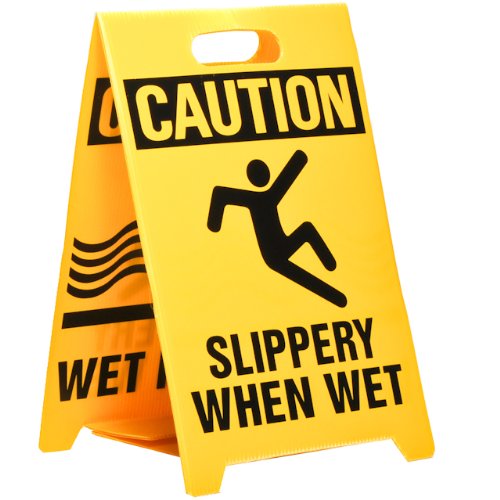 Amazon.com: Caution Wet Floor Sign: Health & Personal Care