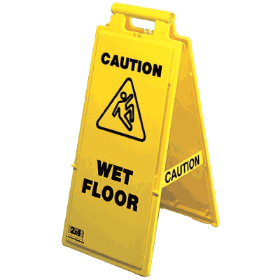 Wet Floor. Shop Quickie Core Quickie Caution Wet Floor Sign At ...